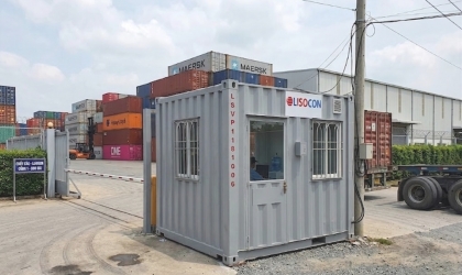 Container Văn Phòng 10 Feet: Giải Pháp Chốt Bảo Vệ Và Văn Phòng Di Động Nhỏ Gọn